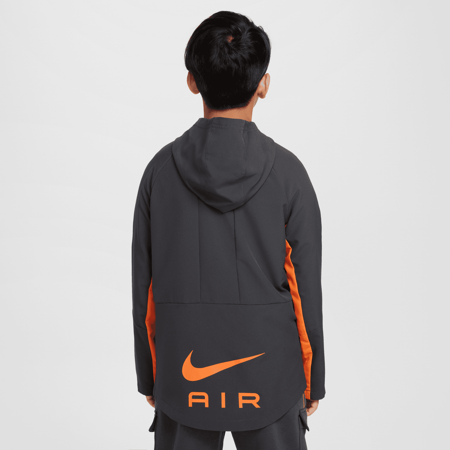 Veste Nike Swoosh Air Junior Noir Orange