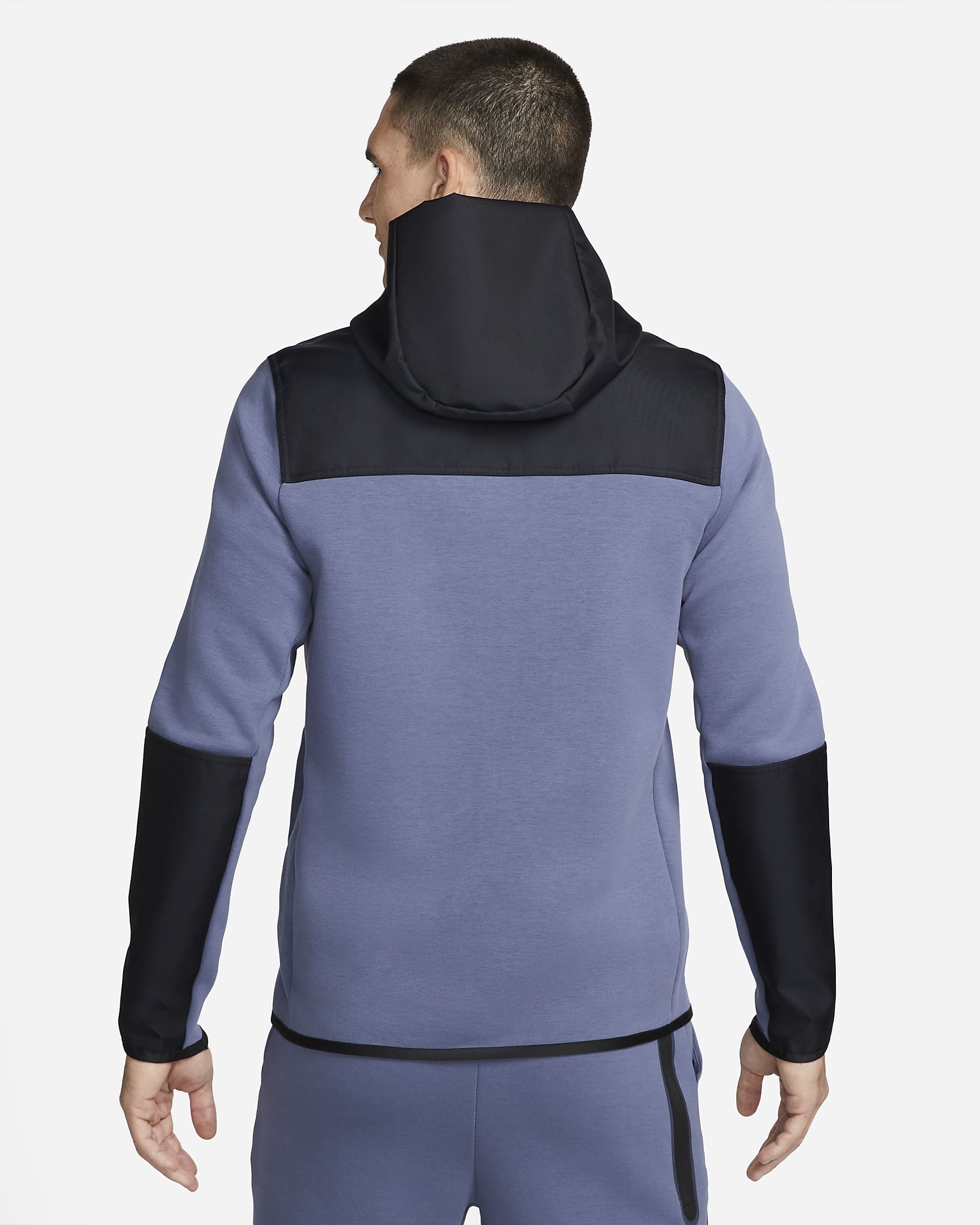 Nike Tech Fleece Jacket - Blue/Black