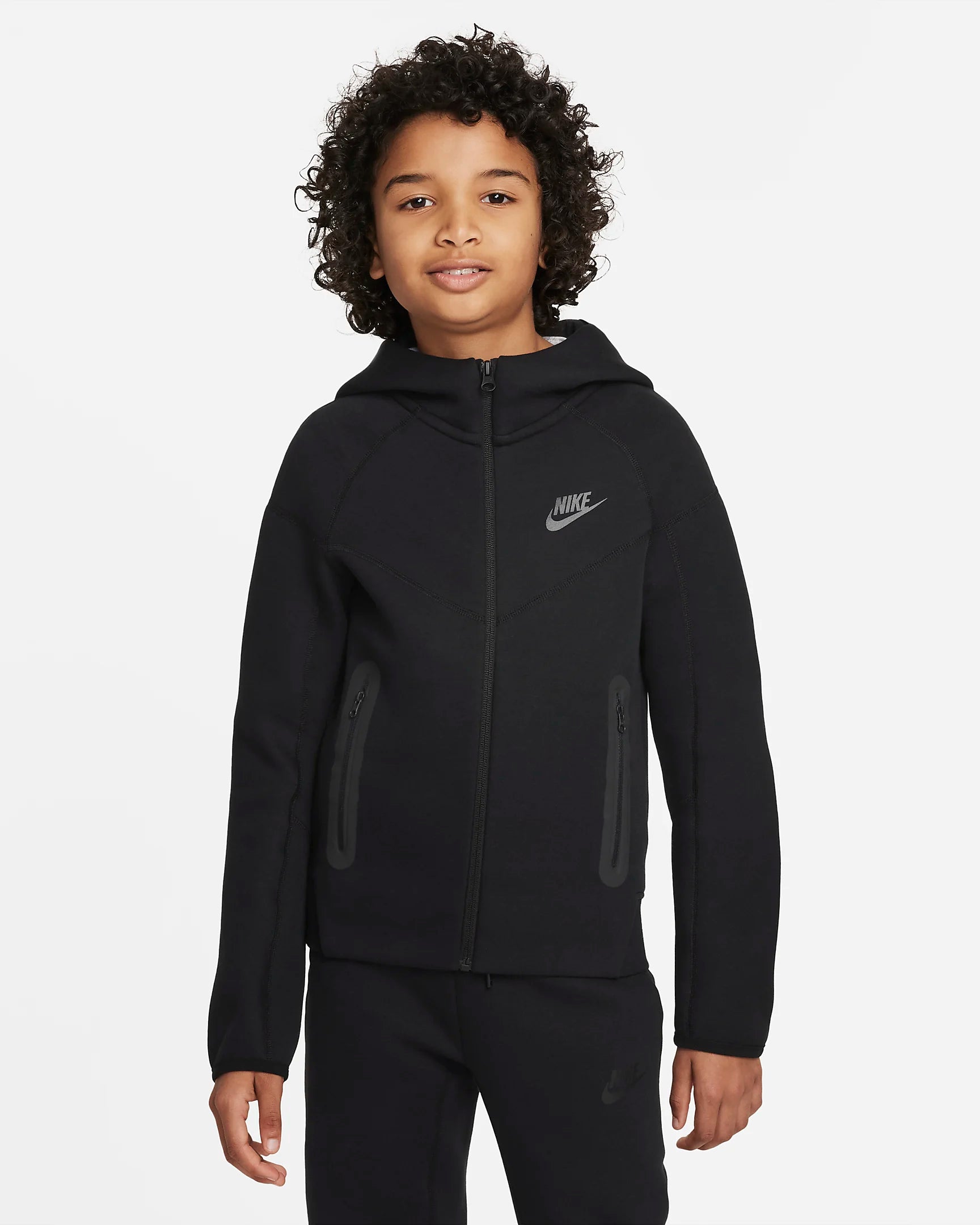 Nike Tech Fleece Chaqueta Júnior - Negro