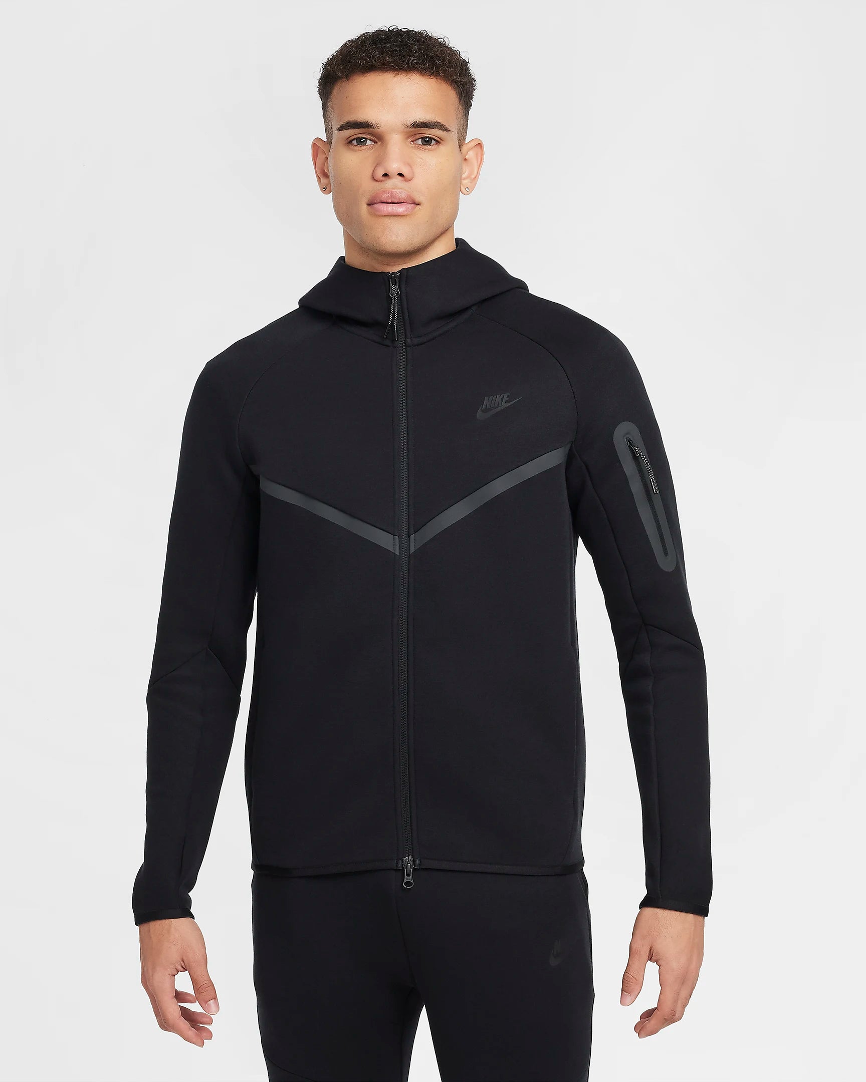 Giacca Nike Tech Fleece Windrunner - Nero