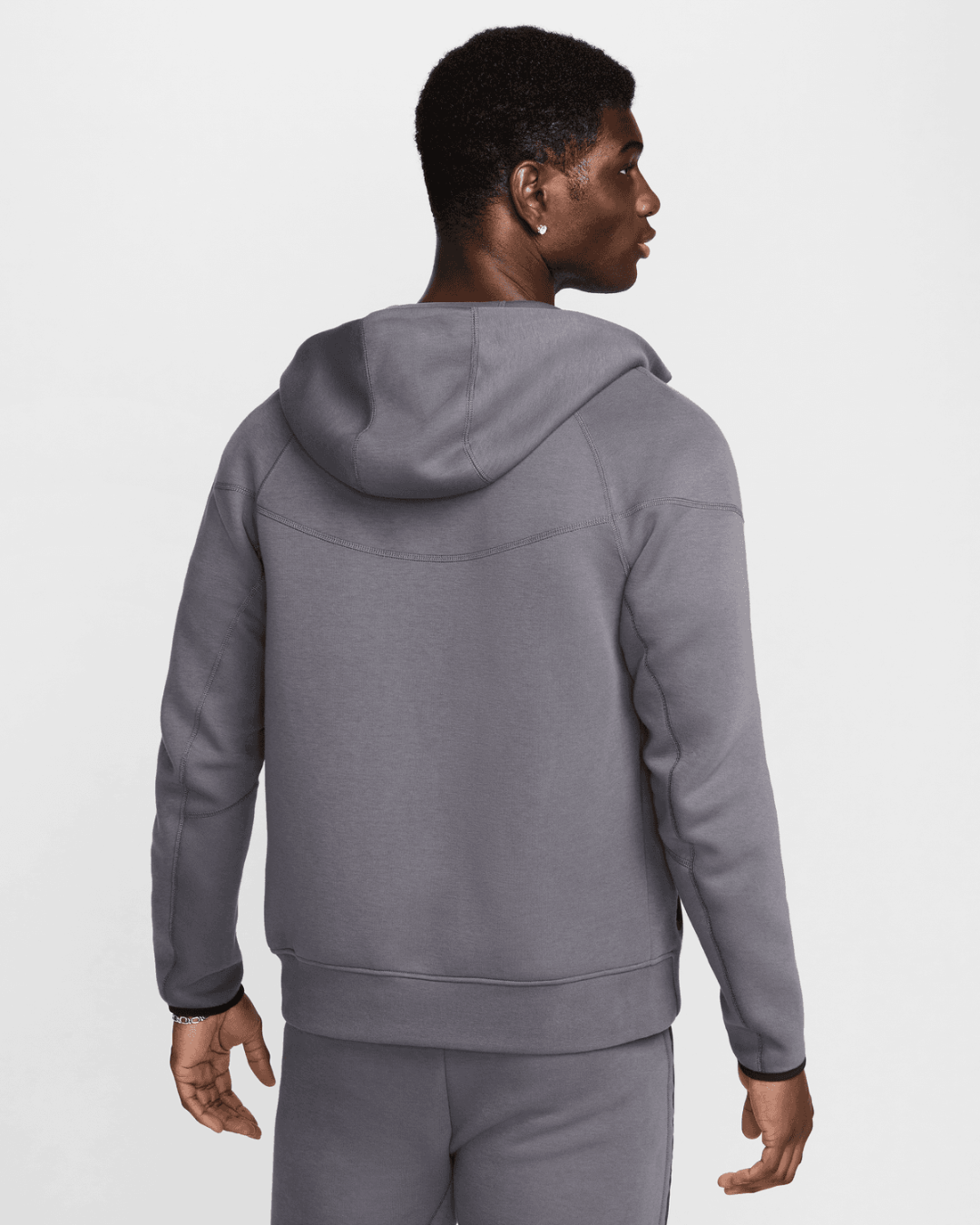 Maglia Nike Tottenham Tech Fleece Windrunner 2024/2025 - Grigio