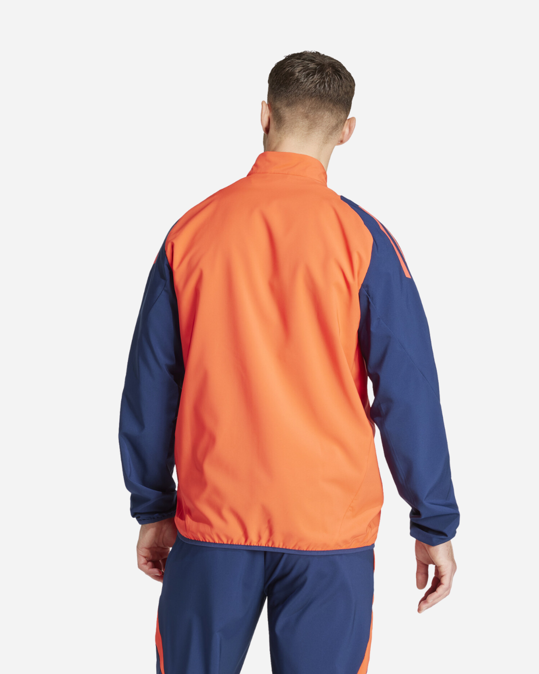 Manchester United 2024/2025 Training Jacket - Orange/Blue