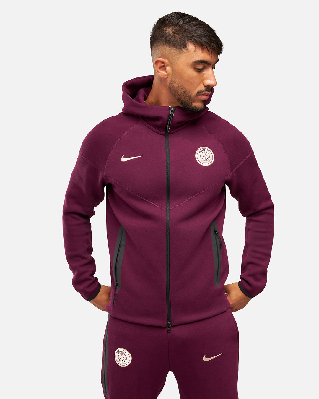 Maglia PSG Tech Fleece Windrunner 2024/2025 - Bordeaux