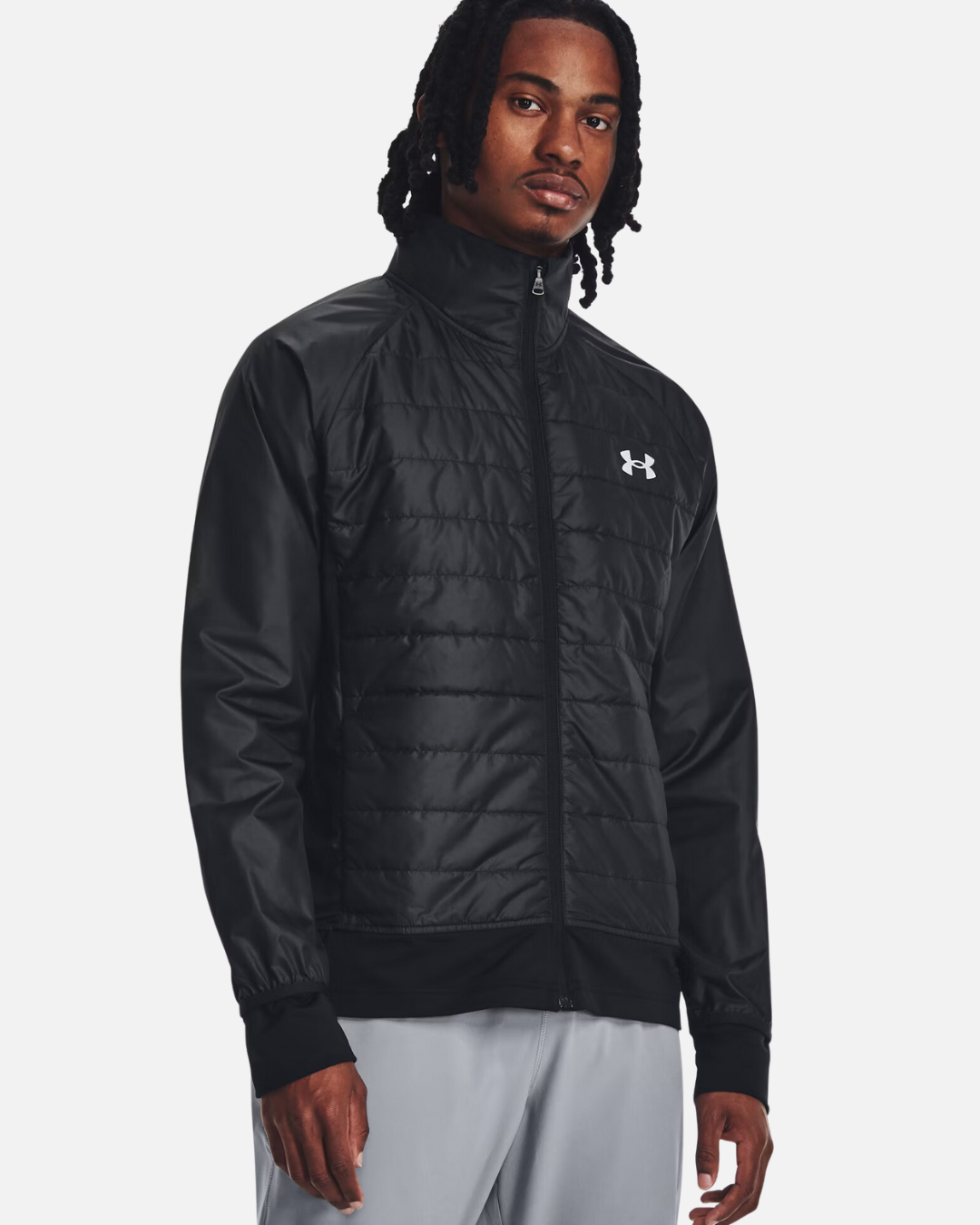 Chaqueta de lanzamiento Under Armour - Negro