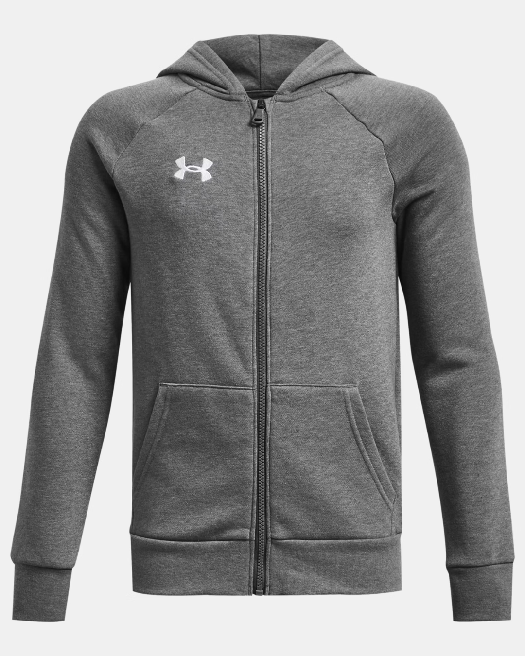 Chaqueta de forro polar Under Armour Rival para niños, gris