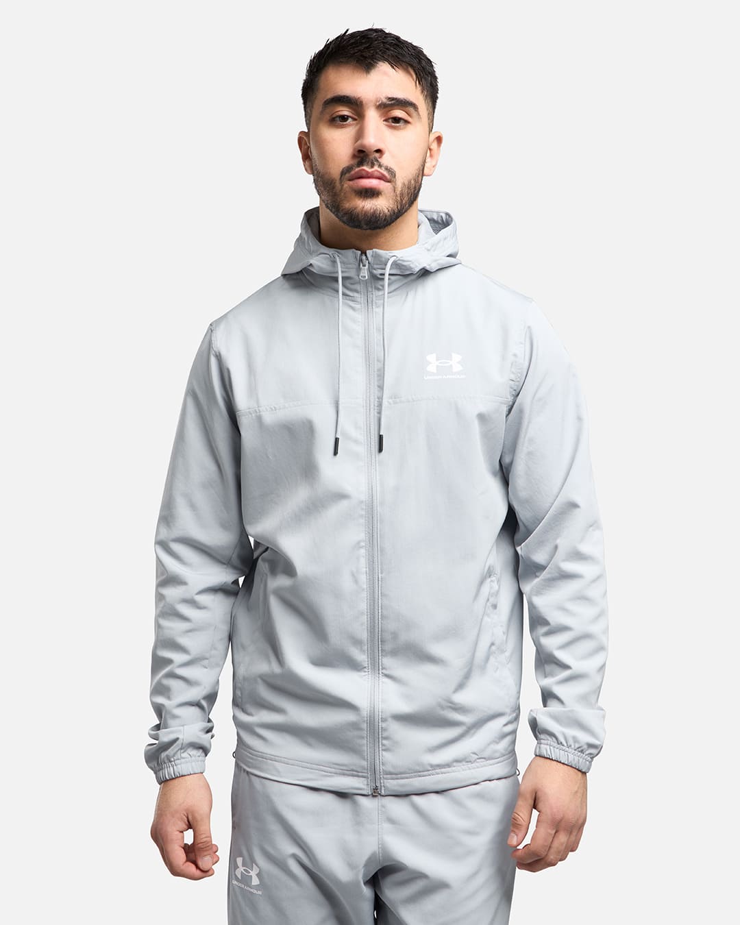 Chaqueta Under Armour Rival Woven - Gris