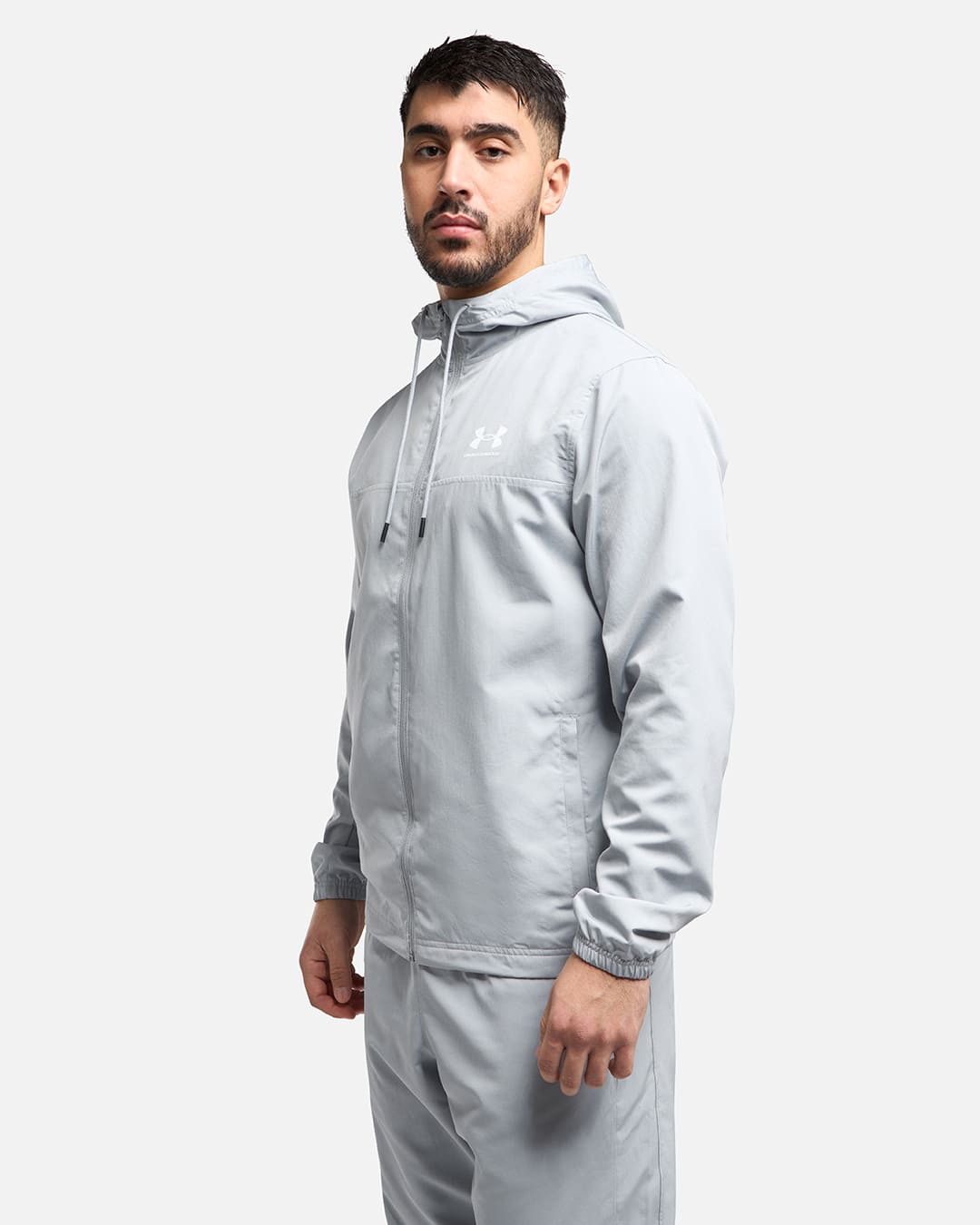 Veste Under Armour Rival Woven - Gris