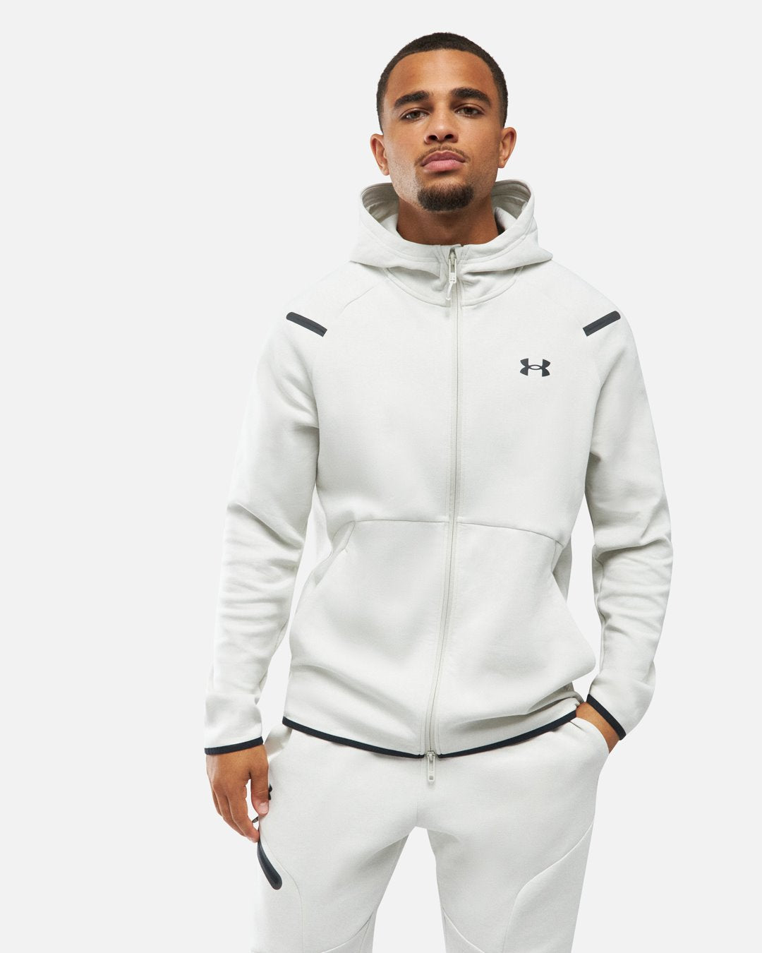 Giacca Under Armour Unstoppable Fleece - Bianco