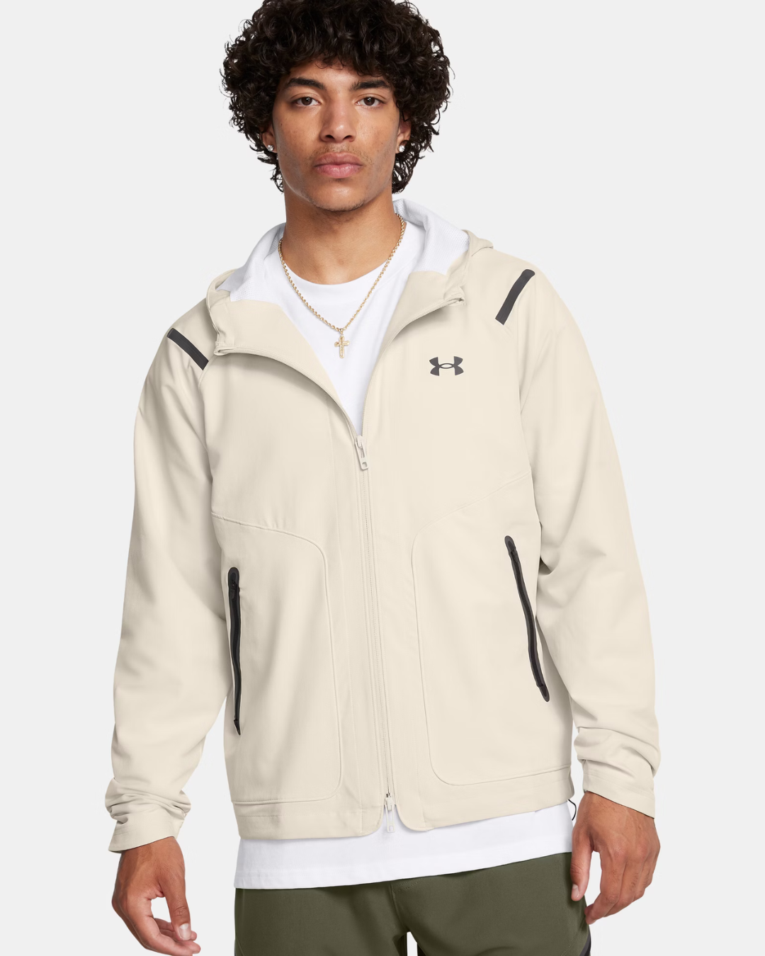 Veste Under Armour Unstoppable Left Chest - Blanc