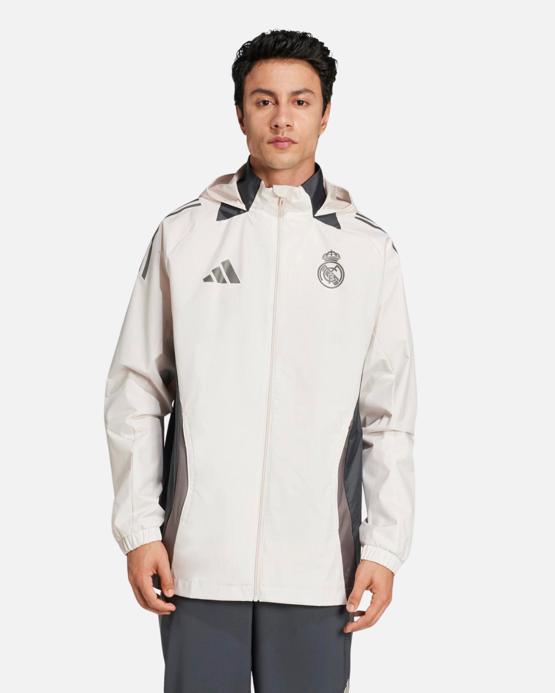 Real Madrid Windjacke 2024/2025 – Beige