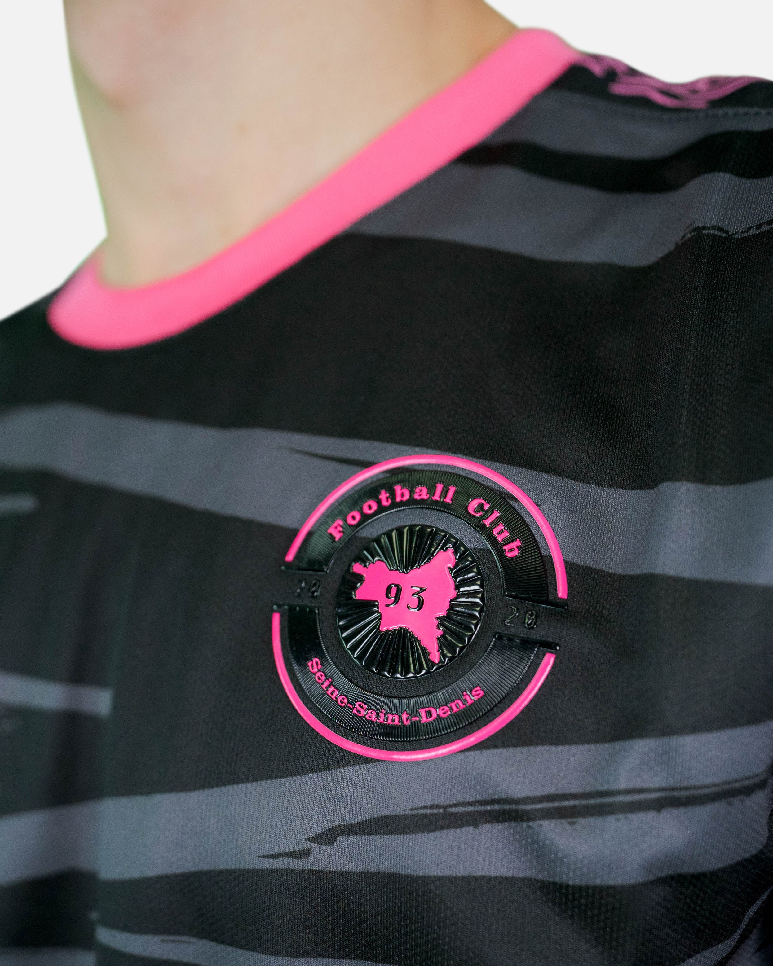 Camiseta FC93 2022 - Negro/Rosa