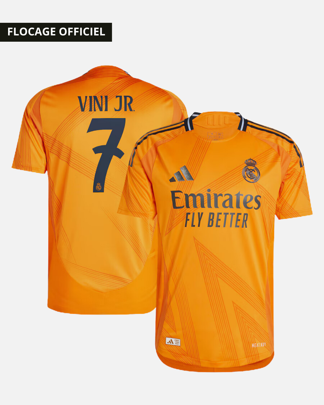 Maillot Real Madrid Extérieur 2024/2025 - Vinicius