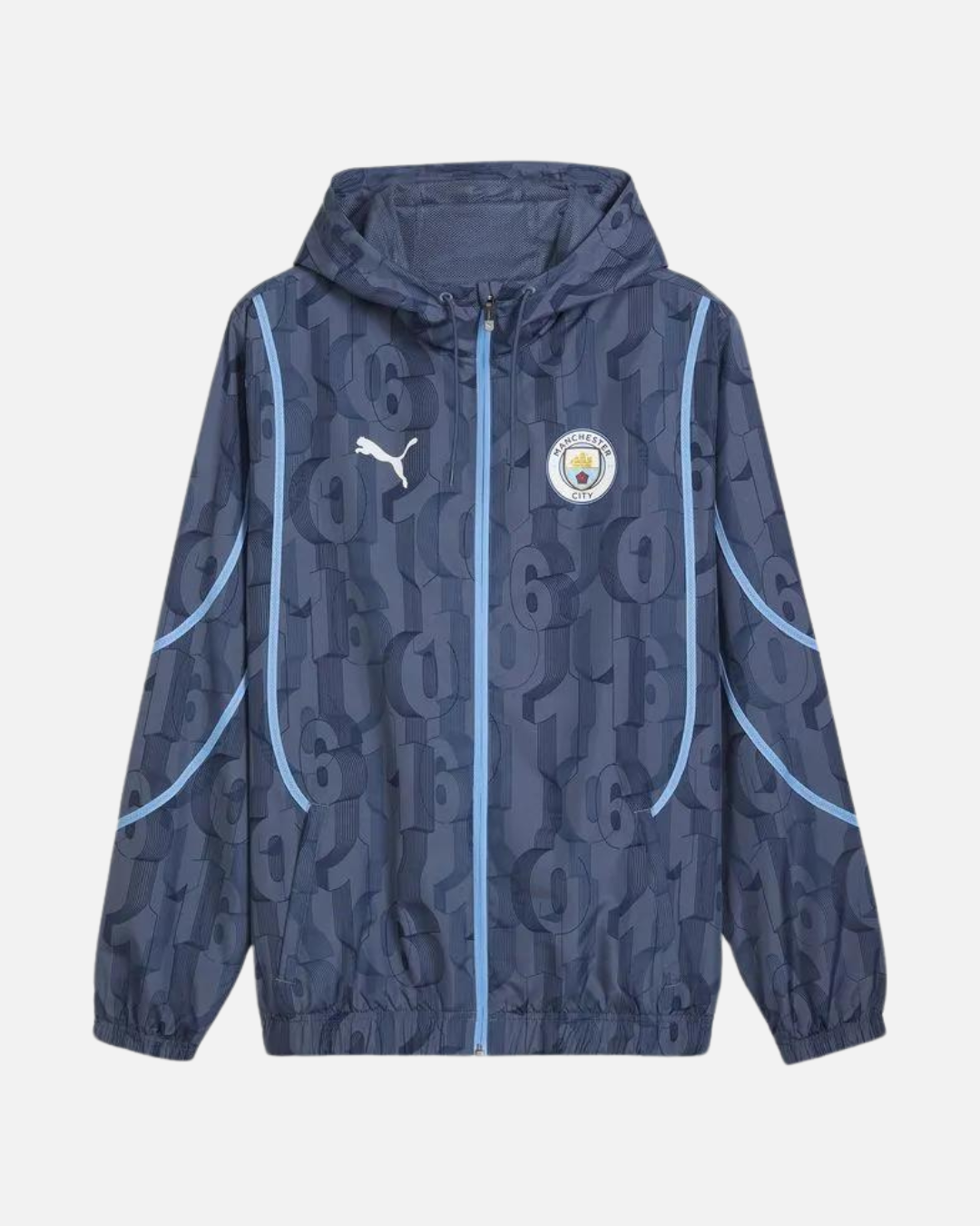 Veste de survêtement Manchester City 2024/2025 - Bleu