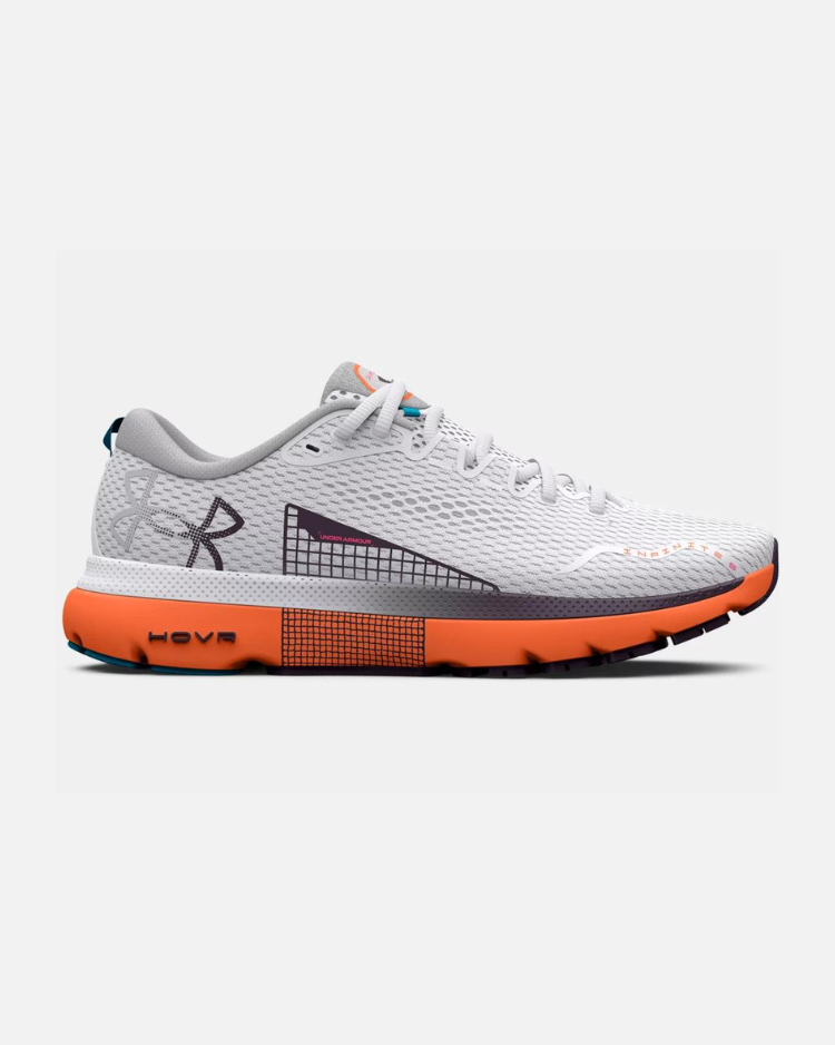 Under Armour HOVR™ Infinite 5 - Blanc/Gris/Orange