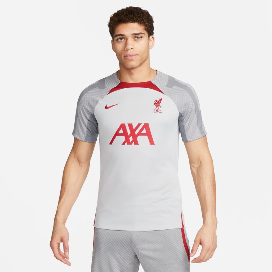 Maillot d'entrainement Liverpool Strike - Gris/Rouge