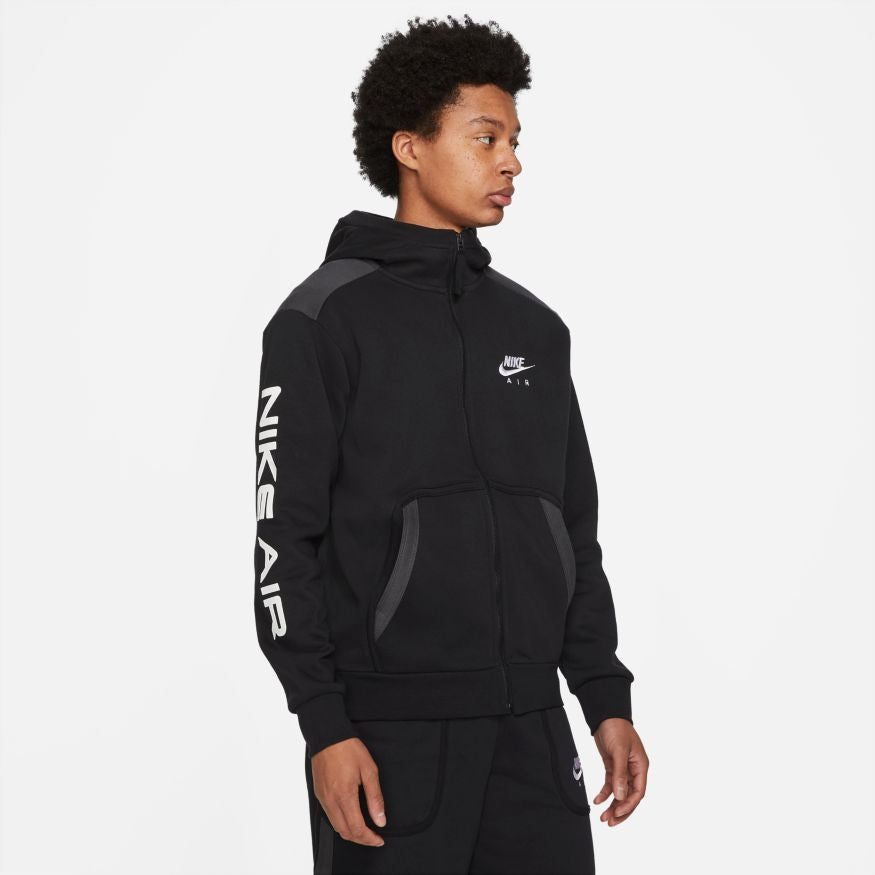 Hoody Nike Air Fleece - Noir/Gris