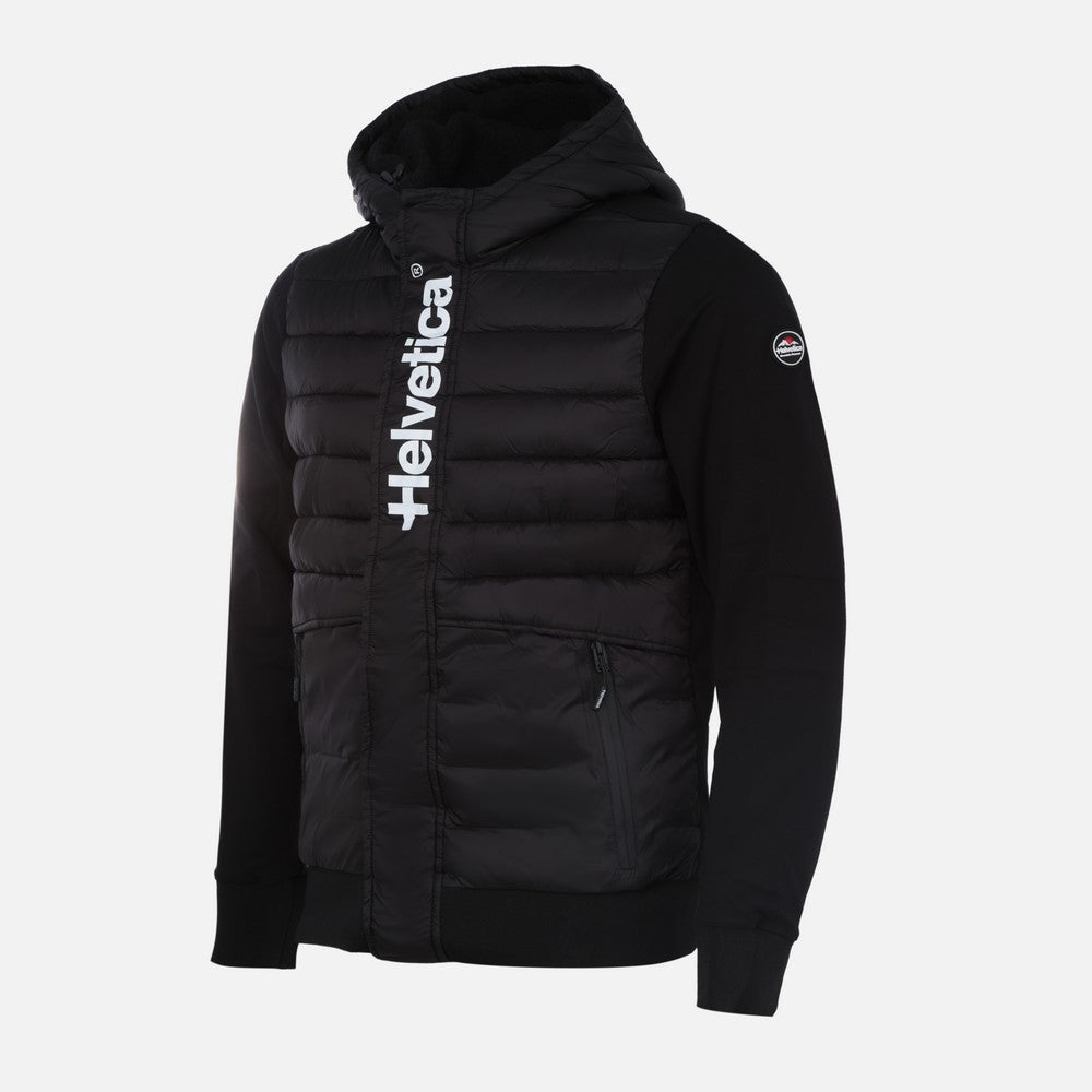 Helvetica Jambo Trainingsjacke – Schwarz/Weiß