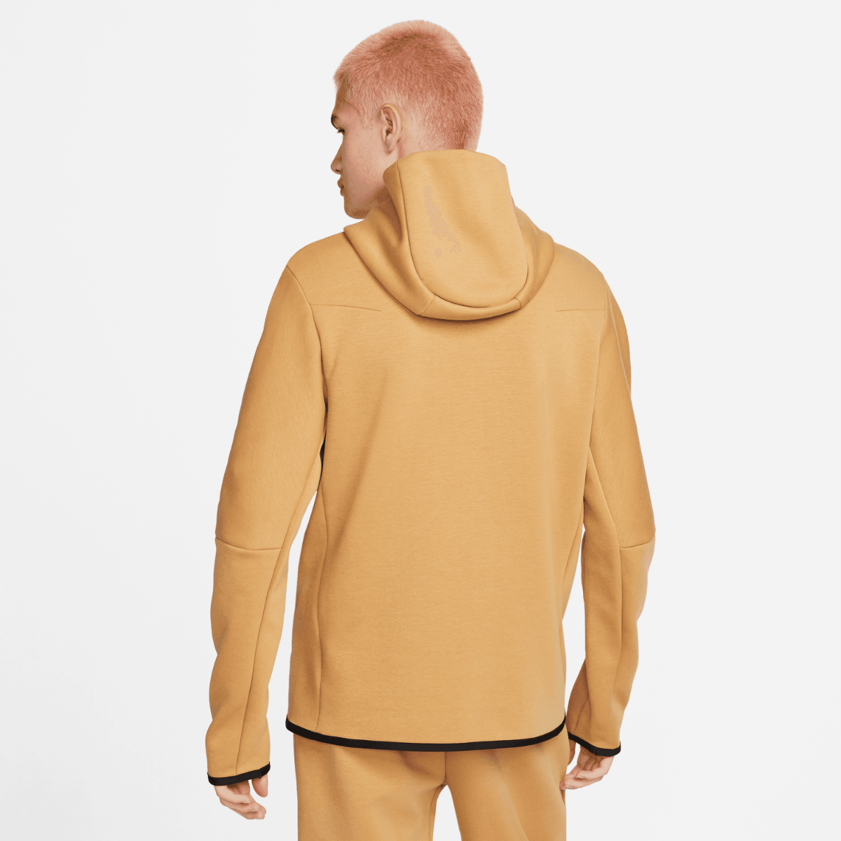 Nike Tech Fleece Hooded Jacket - Black/Grey – Footkorner